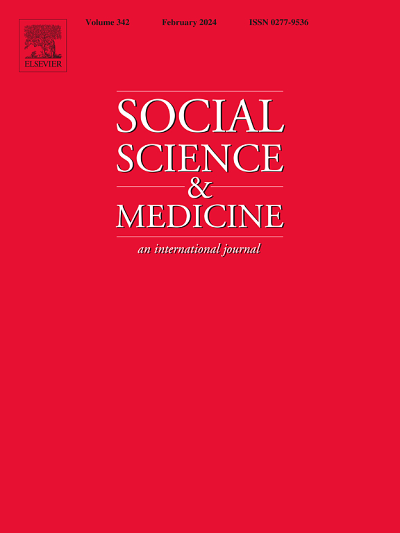 Go to journal home page - Social Science & Medicine